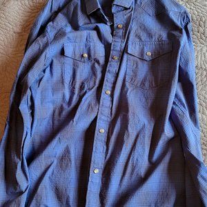 3 Banana Republic Plaid Button Down shirts